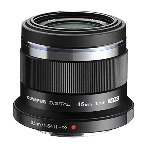銀八 OLYMPUS マイクロフォーサーズ用レンズ 45mm F1.8 ブラック M