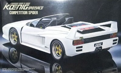 【美品】フジミ 1/24 ケーニッヒ コンペティション スパイダー フジミ1/24フェラーリケーニッヒスペシャルズコンペティション