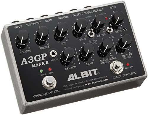 ALBIT GUITER PRE-AMP ギタープリアンプ A3GP MARKII（中古品）