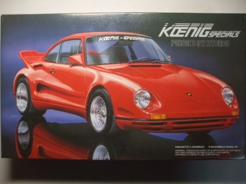 ケーニッヒ　ポルシェ911　ビトゥルボ （フジミ模型　1/24）（中古品）