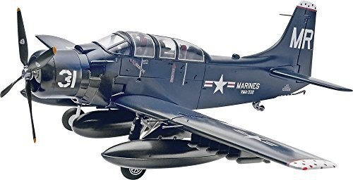 アメリカレベル 1/48 AD-5 A-1E スカイレーダー 05327 プラモデル（中古品）