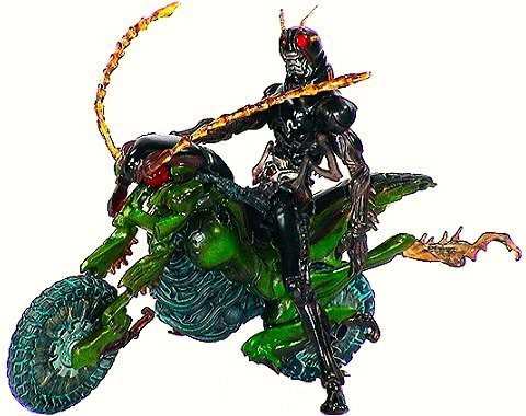 バンダイ S.I.C. 匠魂 Vol.7　仮面ライダーBLACK／バトルホッパー 2種（中古品）