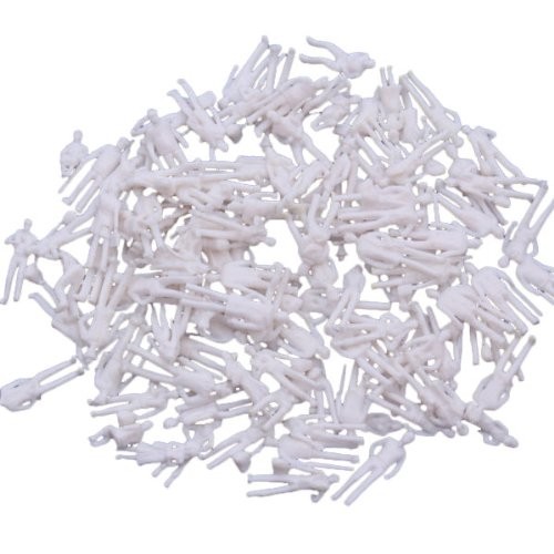 100x鉄道模型 HOゲージWhite People mixture of different characters  moy（中古品）