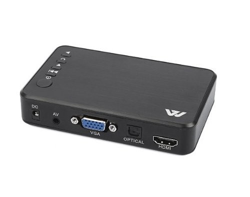 ウルトラ メディアプレーヤー DIVX XVID MPEG4 VOB PC不要 TV 再生 HDMI VG（中古品）