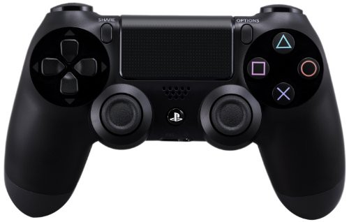 ワイヤレスコントローラー (DUALSHOCK 4) ジェット・ブラック 【メーカー生（中古品）の通販は