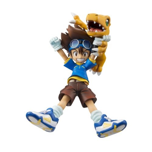 G.E.Mシリーズ デジモンアドベンチャー 八神太一&アグモン（中古品）