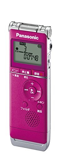 パナソニック ICレコーダー 2GB ピンク RR-XS355-P（中古品）の通販は 5,751円