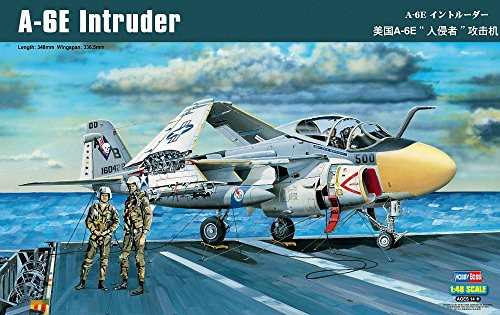 ホビーボス 1/48 エアクラフトシリーズ A-6E イントルーダー プラモデル（中古品）