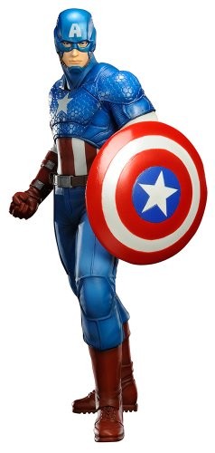 コトブキヤ AVENGERS MARVEL NOW! ARTFX+ AVENGERS キャプテンアメリカ MAR（中古品）