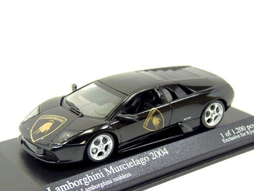 京商特注 1/43 ランボルギーニムルシエラゴ 2004 (ブラック)（中古品）