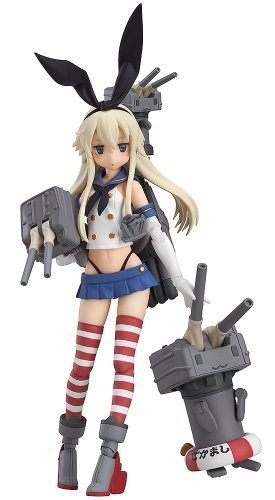 figma 艦隊これくしょん -艦これ- 島風 (ノンスケール ABS&PVC 塗装済み可（中古品）の通販は