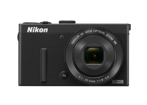Nikon デジタルカメラ P340 開放F値1.8 1200万画素 ブラック P340BK（中古品）