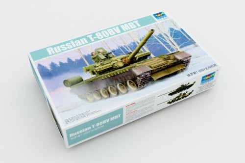 トランペッター 1/35 ソビエト軍 T-80BV 主力戦車 05566 プラモデル