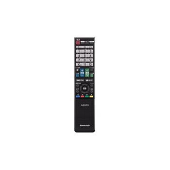 シャープ 液晶テレビ用リモコン RRMCGB033WJSA(0106380380)（中古品）