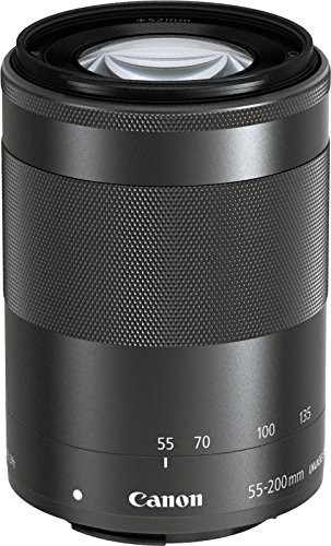 キヤノン EF-M 55-200mm ミラーレスズームレンズ【ジャンク品】 中古