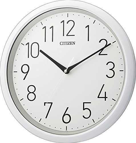 CITIZEN シチズン 掛け時計 防水 防塵 静音 白 CITIZEN 8MG799-003（中古品）の通販は 10,310円