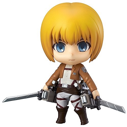 進撃の巨人 ねんどろいど アルミン・アルレルト (ノンスケール ABS&amp;ATBC-PV（中古品）