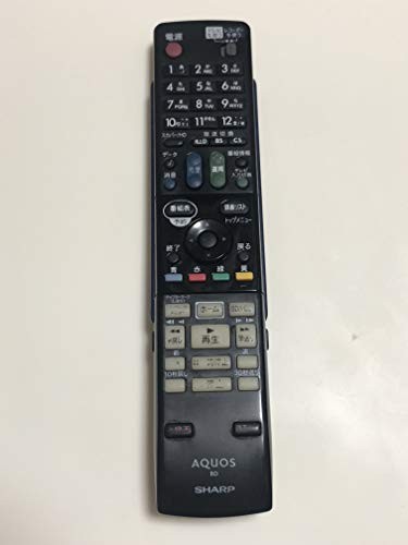 SHARP ブルーレイディスクレコーダー用純正リモコン 0046380245 GA979PA（中古品）の通販は