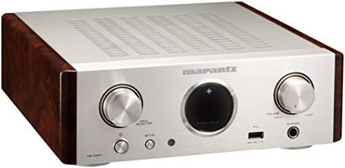 marantz ヘッドホンアンプ ハイレゾ音源対応/USB-DAC シルバーゴールド HD-（中古品）