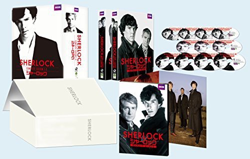 SHERLOCK/シャーロック シーズン1-3 コンプリート Blu-ray-BOX（中古品）