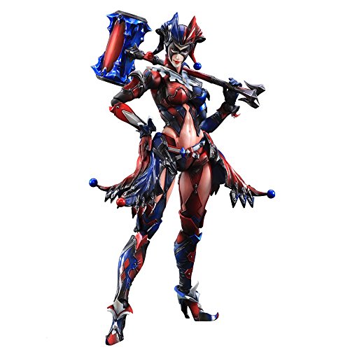 DC Comics VARIANT PLAY ARTS改 ハーレイ・クイン(PVC塗装済みアクションフ（中古品）