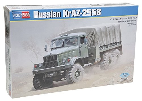 ホビーボス 1/35 ファイティングヴィークルシリーズ ロシアKrAZ-255B 軍用（中古品）
