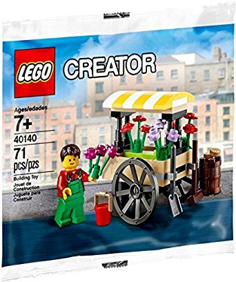 レゴ（LEGO）造り手 お花手押し車【40140】（中古品）