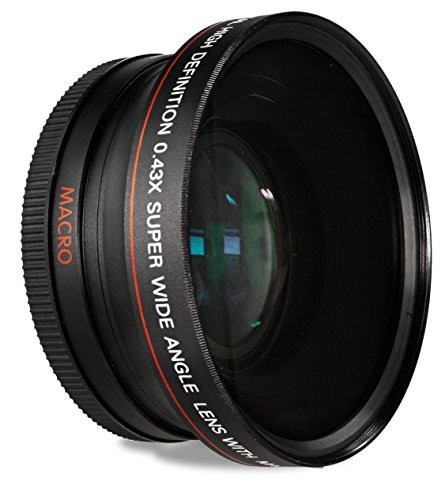 52mm 0.43?Xワイド角度変換マクロレンズfor Nikon d3200? d3300? d5100?（中古品）