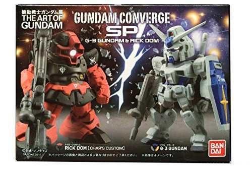 機動戦士ガンダム展 GUNDAM CONVERGE SP G-3GUNDAM & RICK DOM ガンダムコ（中古品）の通販は