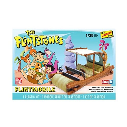 プラッツ 1/25 フリントストーンカー プラモデル HL604（中古品）の通販は 9,051円