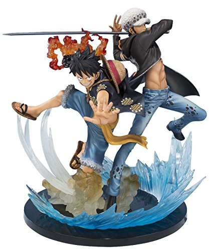 フィギュアーツZERO モンキー・D・ルフィ＆トラファルガー・ロー -5th Anniver（中古品）