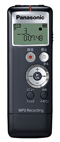 パナソニック ICレコーダー 2GB ブラック RR-US330-K（中古品）の通販は 4,559円