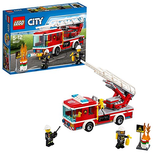 レゴ (LEGO) シティ はしご車 60107（中古品）