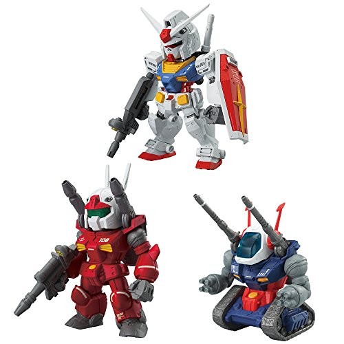 FW GUNDAM CONVERGE : CORE 連邦軍 3体セット 1入 ガムなし・おまけのみ(ガ（中古品）の通販は 10,693円
