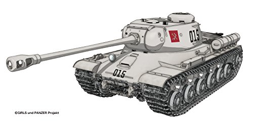 プラッツ GP-19 1/35 ガールズ&amp;パンツァー IS-2 プラウダ高校（中古品）