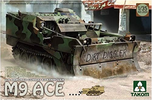 TAKOM 1/35 アメリカ 軍 M9 ACE 装甲ブルドーザー TKO2020 プラモデル（中古品）