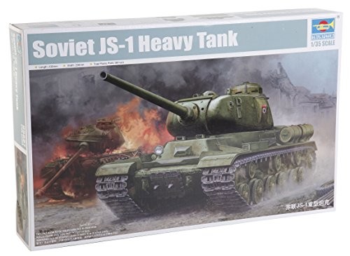 トランペッター 1/35 JS-1重戦車 スターリン プラモデル（中古品）
