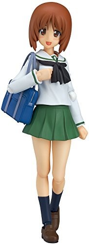 figma ガールズ&パンツァー 西住みほ 制服ver. ノンスケール ABS&PVC製 塗（中古品）