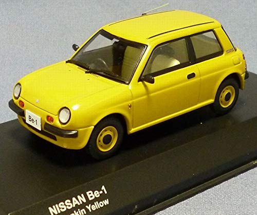 京商 1/43 ニッサン Be-1 スチールルーフ パンプキンイエロー K03402Y 完成（中古品）