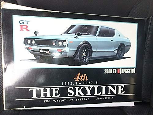 アオシマ　４ｔｈ　ザ・スカイラインシリーズ　Ｎｏ5　ケンメリ2000ＧＴー（中古品）