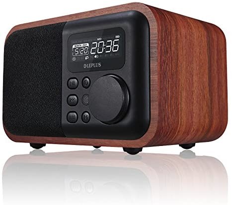 LEPLUS Bluetoothワイヤレススピーカー（ウォールナットウッド） Classica（中古品）
