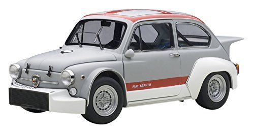 AUTOart 1/18 フィアット アバルト 1000 TCR グレー/レッド・ストライプ 完（中古品）