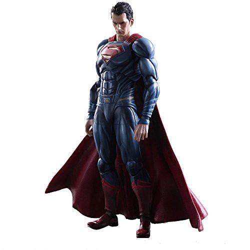 PLAY ARTS改 Batman v Superman: Dawn of Justice スーパーマン PVC製 塗装（中古品）