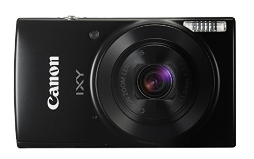 Canon デジタルカメラ IXY 190 ブラック 光学10倍ズーム IXY190BK（中古品）