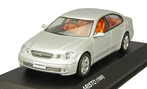 京商オリジナル 1/43 トヨタ アリスト V300 1998 シルバーメタリック 完成（中古品）