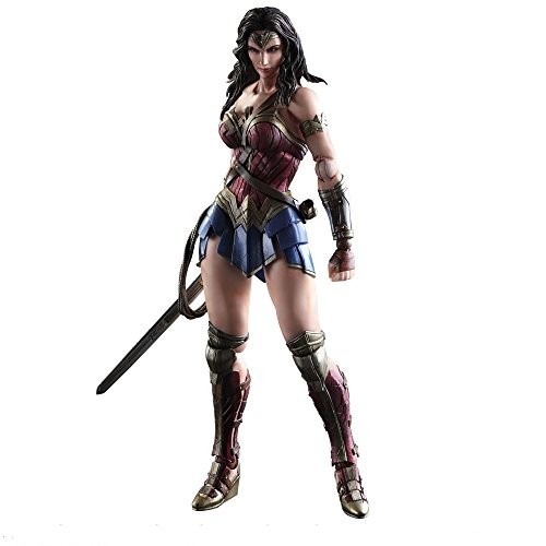 PLAY ARTS改 Batman v Superman: Dawn of Justice ワンダーウーマン PVC製（中古品）