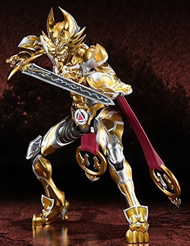 牙狼 GARO -炎の刻印- S.H.Figuarts 黄金騎士 ガロ(レオン 刻印Ver.)(中古品)