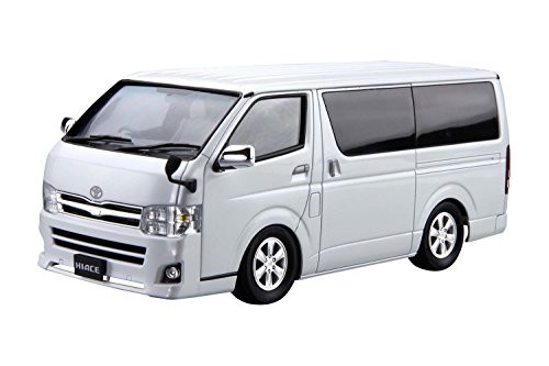 青島文化教材社 1/24 ザ・モデルカー トヨタ TRH200V ハイエーススーパーGL（中古品）