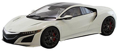 Hobby JAPAN 1/18 Honda NSX 2016 白いこと 為し遂げる品（中古品）