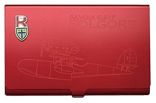 スタジオジブリ作品 紅の豚 ロッソ(サボイア) メタルカードケース（中古品）